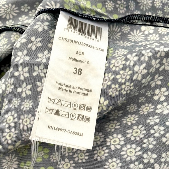 See by Chloe Gathered Floral-print Satin-twill puff mini dress XS - Picture 10 of 10